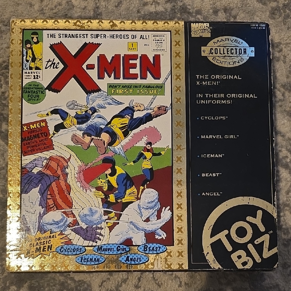 Marvel X-Men 1997 Collector's Edition Toy Biz Action Figure Set Of 5